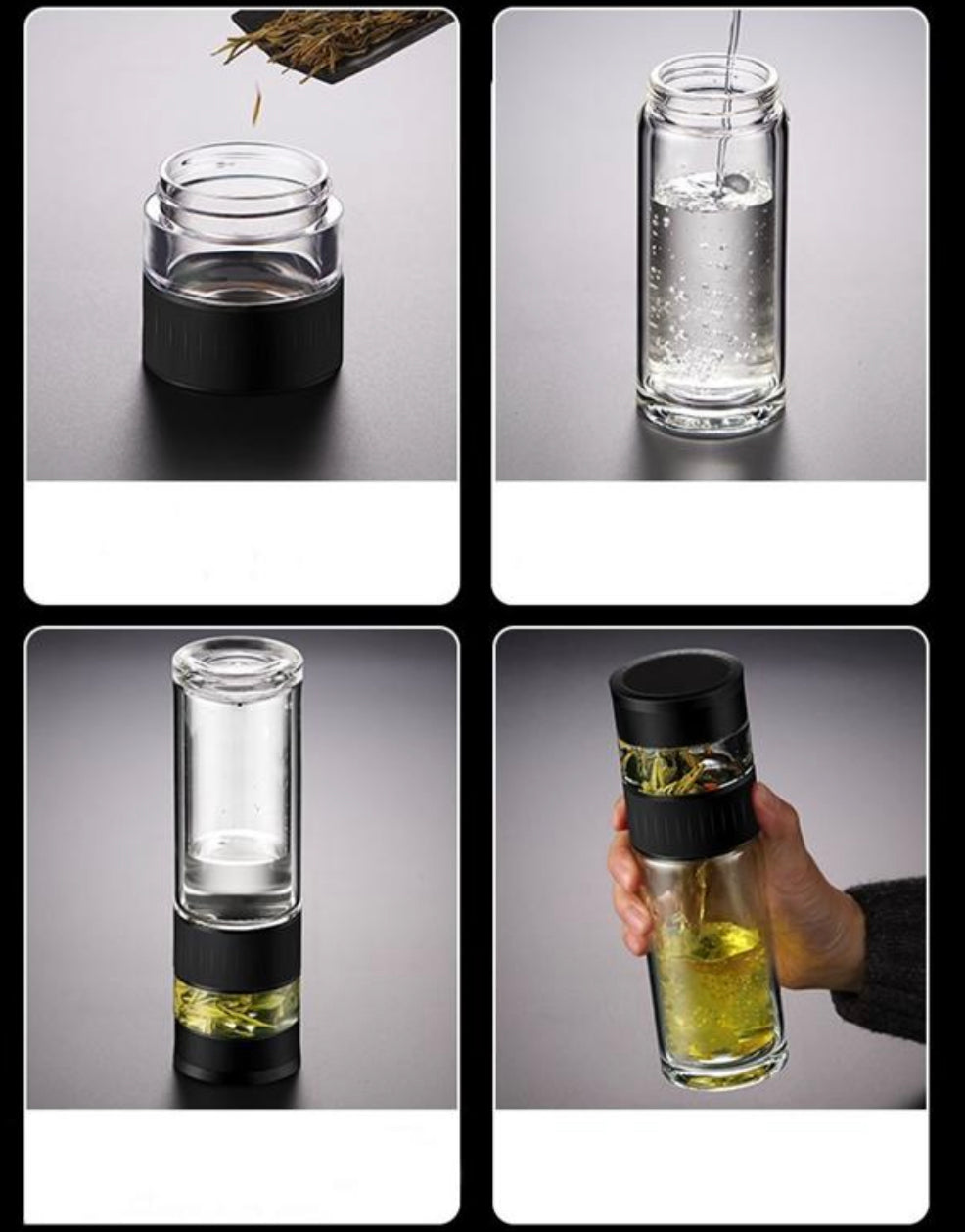 glas mit hohem borosilikatgehalt ist gesund und hygienisch