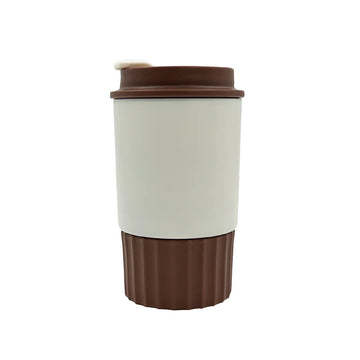 Benutzerdefinierte Logo 360ml 12oz Edelstahl Tumbler isoliert Thermokaffee Tassen Nordic Cute Coffee Travel Mug mit Deckel