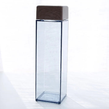 2021 500ML promotion gift square lid plastic water bottle lid water bottle wholesale