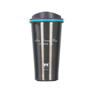 500ML Double Vacuum Layer Edelstahl isoliert Kaffeebecher für Kaffee, Wasser, Getränke